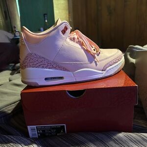 Pink Retro Sneakers